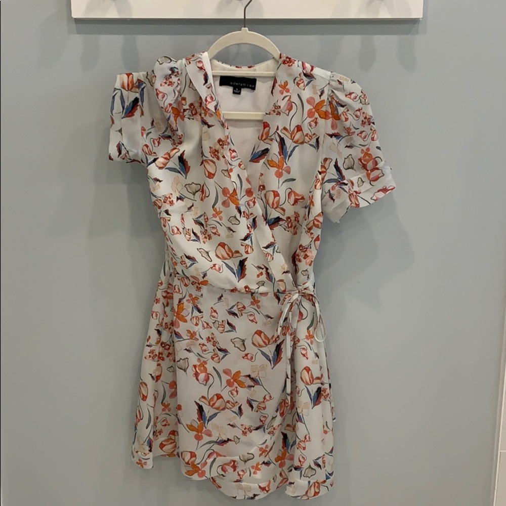 Floral faux dress, romper. Size small